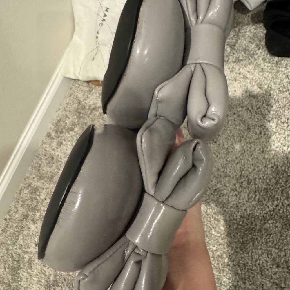 Jeffrey Campbell Silver Bow Loafers - Picture 5 of 5